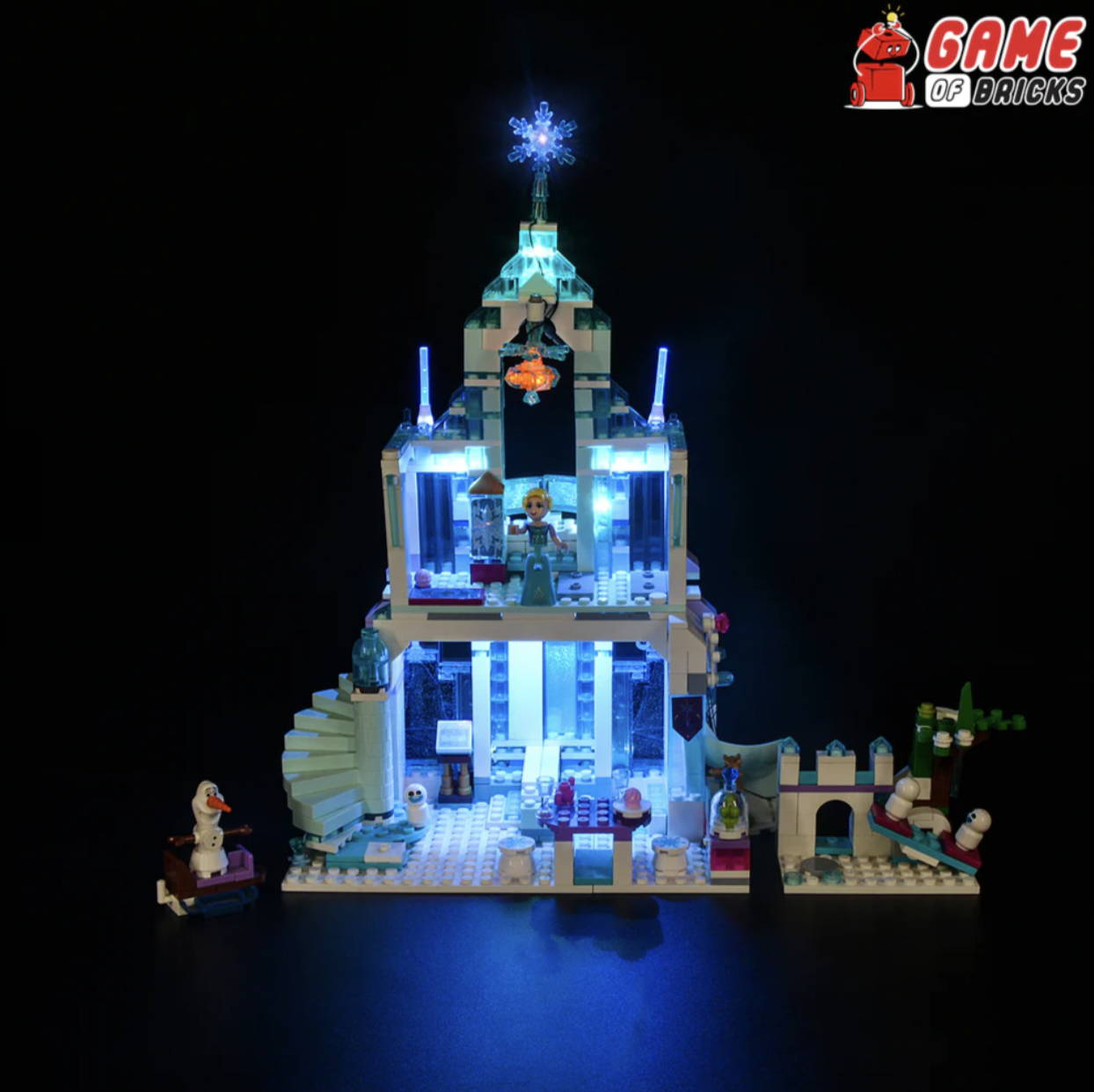 Reach Peak Disney Royalty with LEGO Elsa s Magical Ice Palace 43172